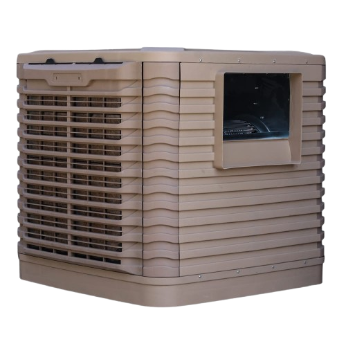 تصویر کولر بدنه پلیمری سلولزی بامی مناسب برای استفاده خانگی و صنعتی